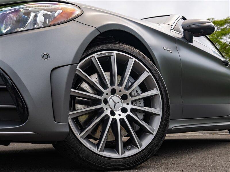 used 2021 Mercedes-Benz AMG C 43 car, priced at $49,985