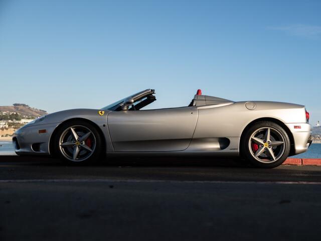 used 2004 Ferrari 360 Spider car, priced at $99,000