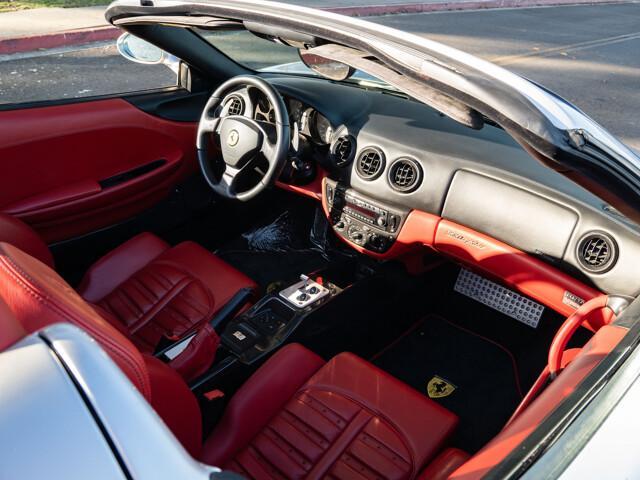 used 2004 Ferrari 360 Spider car, priced at $99,000