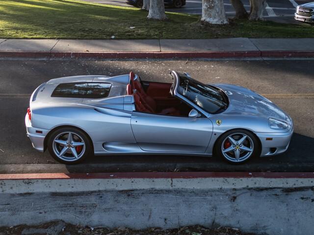 used 2004 Ferrari 360 Spider car, priced at $99,000