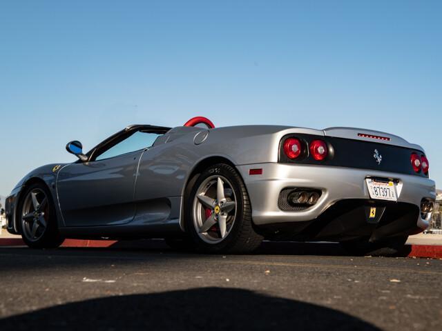 used 2004 Ferrari 360 Spider car, priced at $99,000