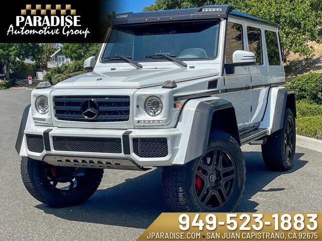 used 2018 Mercedes-Benz G 550 4x4 Squared car, priced at $129,900