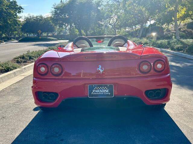 used 2005 Ferrari 360 Spider car, priced at $112,985