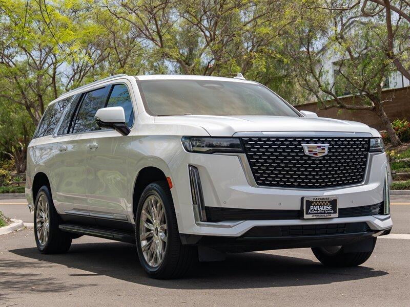 used 2021 Cadillac Escalade ESV car, priced at $62,985