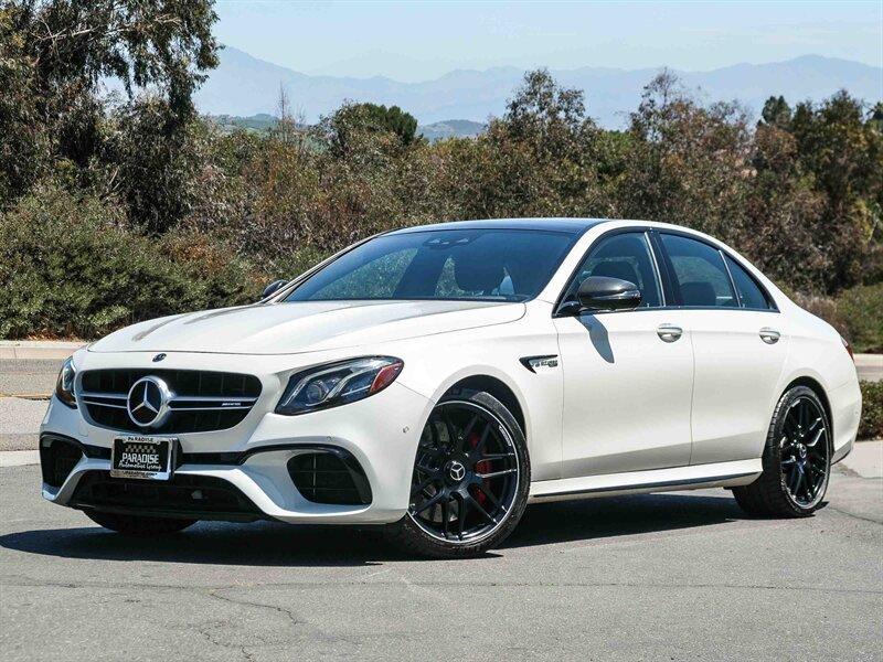 used 2020 Mercedes-Benz AMG E 63 car, priced at $74,985