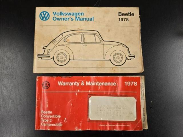 used 1978 Volkswagen Beetle (Pre-1980) car, priced at $15,000