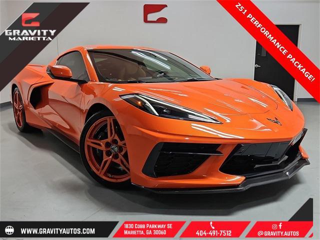used 2021 Chevrolet Corvette car, priced at $66,499