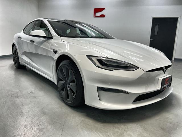 used 2021 Tesla Model S car, priced at $53,899