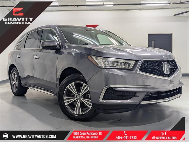 used 2019 Acura MDX car, priced at $21,999