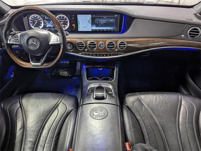 used 2017 Mercedes-Benz AMG S 63 car, priced at $38,888