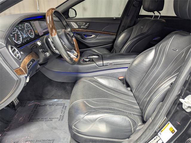 used 2017 Mercedes-Benz AMG S 63 car, priced at $38,888