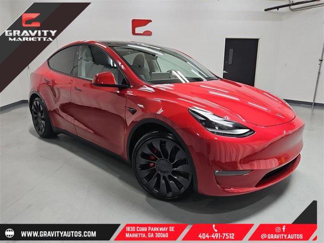 used 2023 Tesla Model Y car, priced at $33,999