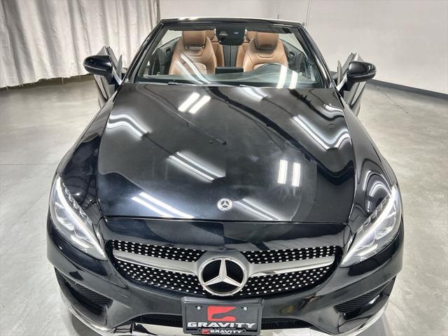 used 2018 Mercedes-Benz C-Class car, priced at $27,899