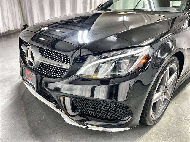 used 2018 Mercedes-Benz C-Class car, priced at $27,899