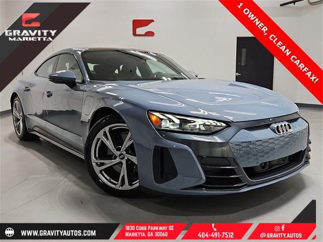 used 2023 Audi e-tron GT car, priced at $53,899
