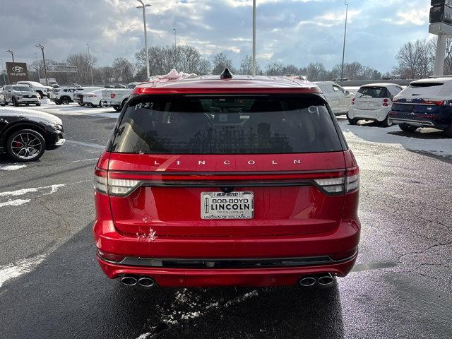 new 2025 Lincoln Aviator car, priced at $83,750