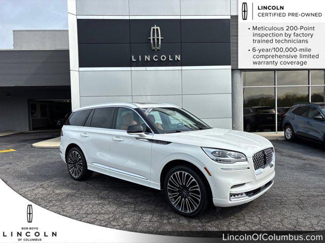 used 2024 Lincoln Aviator car, priced at $72,985