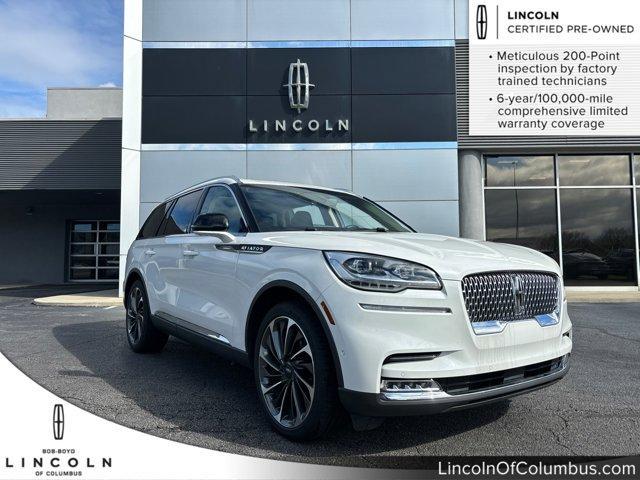 used 2023 Lincoln Aviator car, priced at $74,620