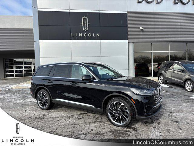 new 2025 Lincoln Aviator car, priced at $75,700