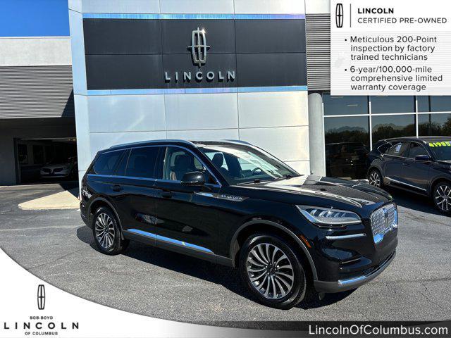 used 2022 Lincoln Aviator car, priced at $53,985