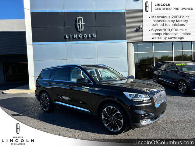 used 2022 Lincoln Aviator car, priced at $47,485