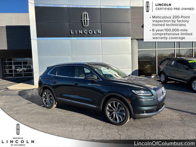 used 2021 Lincoln Nautilus car, priced at $35,985