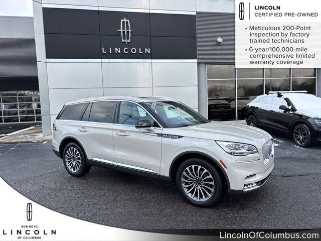 used 2022 Lincoln Aviator car, priced at $51,985