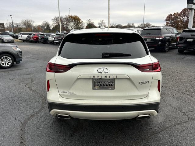 used 2022 INFINITI QX50 car, priced at $29,985