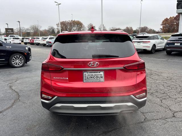 used 2020 Hyundai Santa Fe car, priced at $19,985