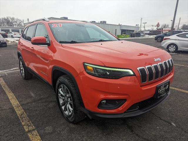 used 2021 Jeep Cherokee car, priced at $19,800