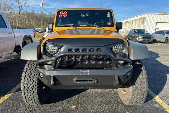 used 2014 Jeep Wrangler Unlimited car, priced at $23,995