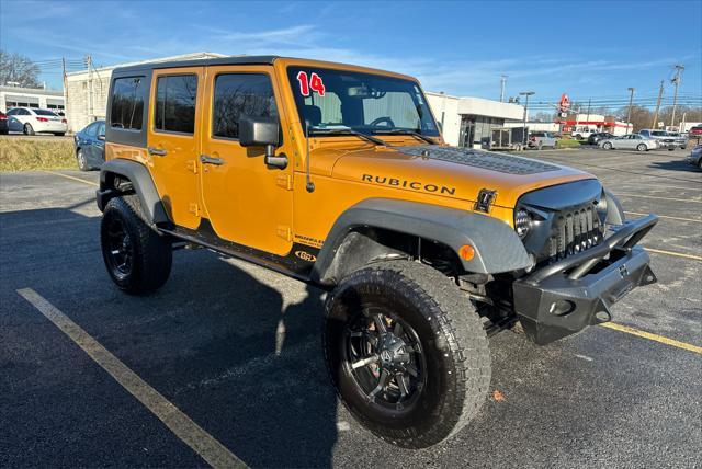 used 2014 Jeep Wrangler Unlimited car, priced at $23,995