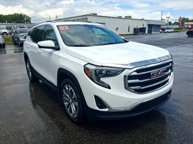 used 2021 GMC Terrain car, priced at $22,800