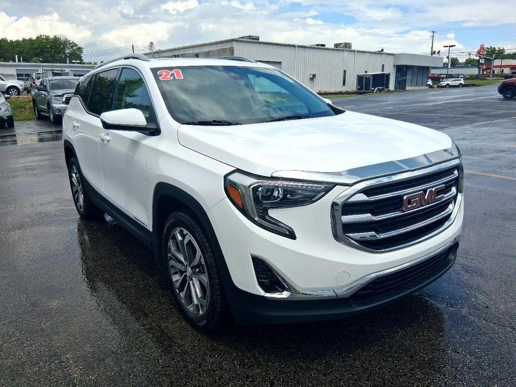 used 2021 GMC Terrain car, priced at $22,198
