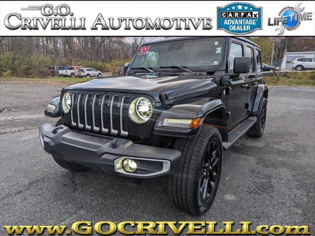 used 2021 Jeep Wrangler Unlimited car, priced at $33,435