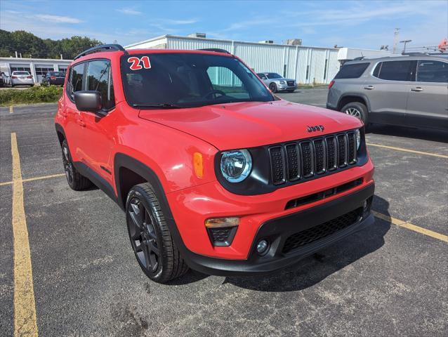 used 2021 Jeep Renegade car, priced at $21,595