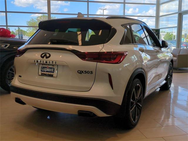 new 2024 INFINITI QX50 car, priced at $52,355