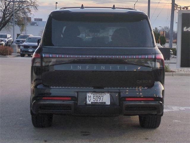 new 2025 INFINITI QX80 car, priced at $112,255