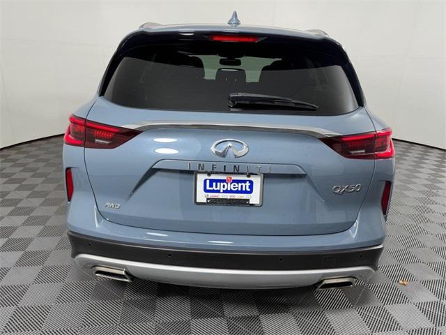 used 2022 INFINITI QX50 car, priced at $27,607
