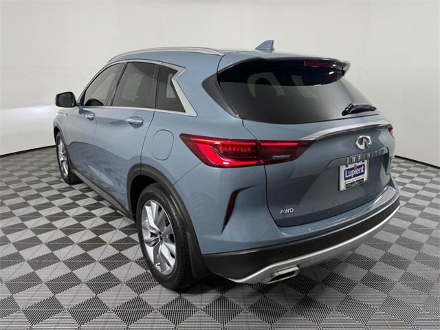 used 2022 INFINITI QX50 car, priced at $27,607