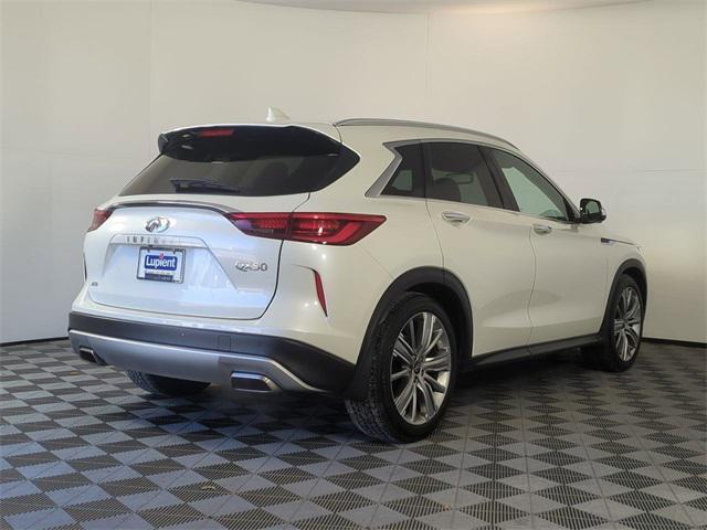 used 2021 INFINITI QX50 car, priced at $32,884