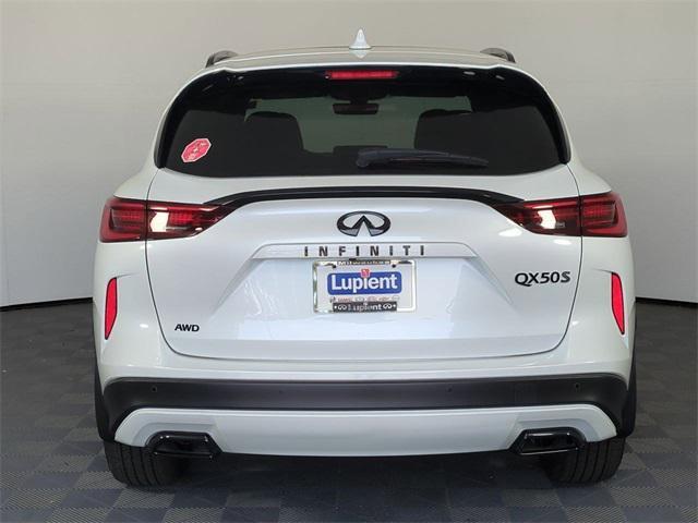 new 2024 INFINITI QX50 car, priced at $50,590