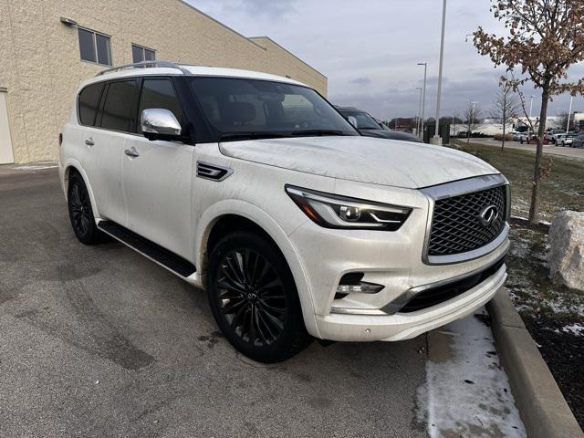 used 2023 INFINITI QX80 car, priced at $56,672