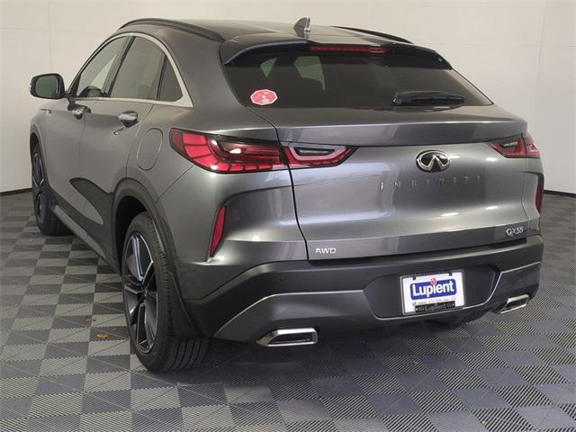 new 2025 INFINITI QX55 car, priced at $51,085