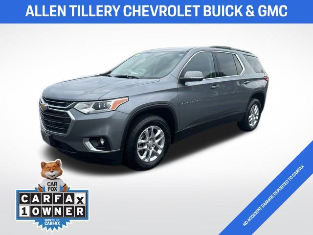 used 2021 Chevrolet Traverse car, priced at $20,642