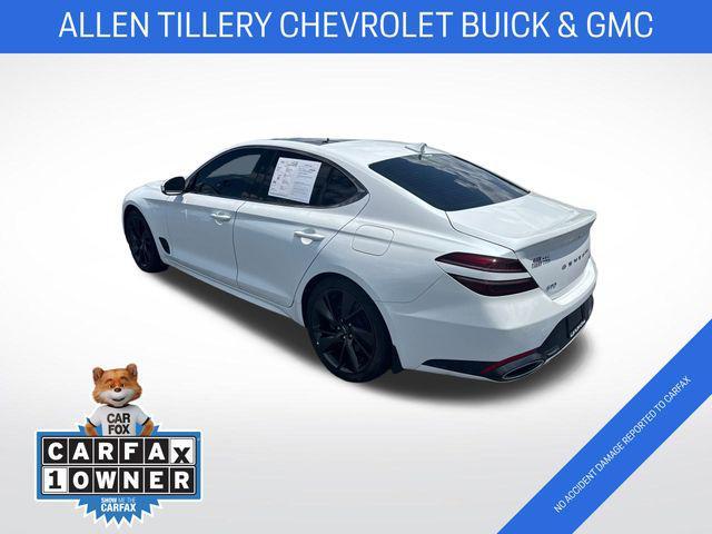 used 2022 Genesis G70 car, priced at $29,557