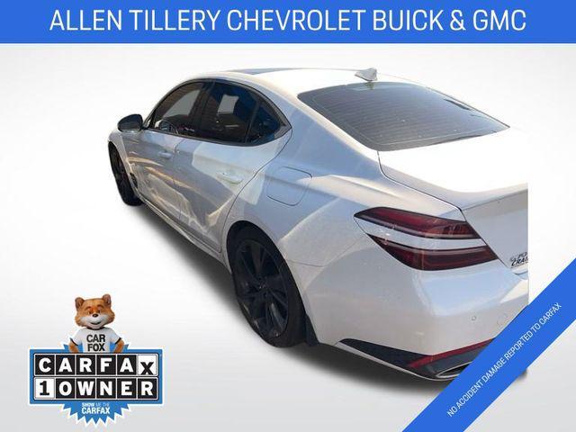 used 2022 Genesis G70 car, priced at $29,557