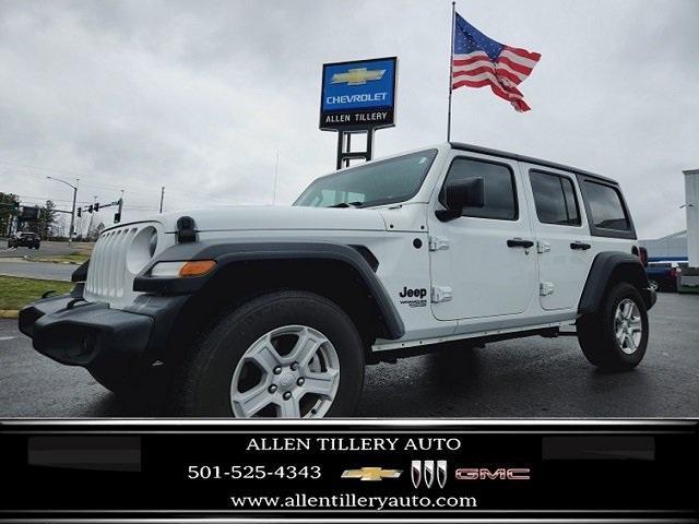 used 2021 Jeep Wrangler Unlimited car, priced at $32,103