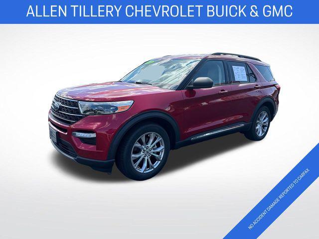 used 2020 Ford Explorer car, priced at $21,046