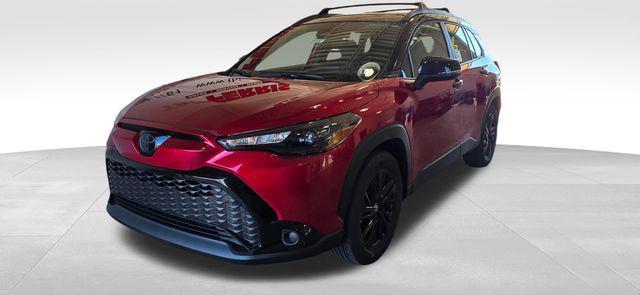 new 2025 Toyota Corolla Cross Hybrid car, priced at $35,204